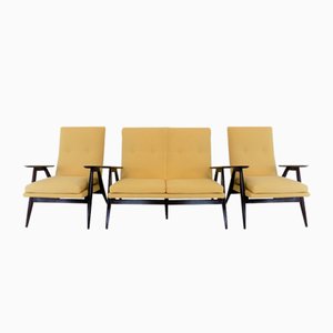 SK640 Living Room Seating by Pierre Guariche for Steiner, Set of 3