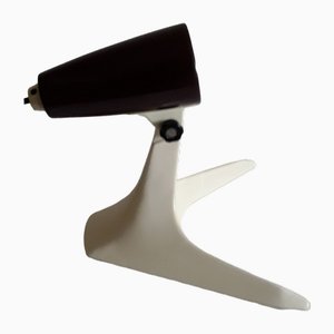 Deutsche Vintage Spotlight Lampe aus Creme & Kunststoff von Osram, 1950er