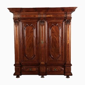 Antique Mahogany with Pilasters and Corinthian Capitals, 1740
