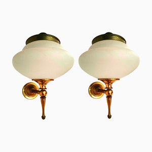 Wall Lamps by Guglielmo Ulrich for Filc Milano, 1955, Set of 2