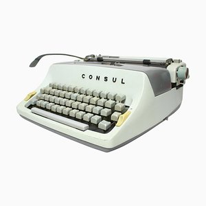 Máquina de escribir de Consul, Checoslovaquia, década de 1962