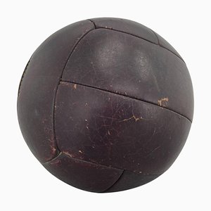 Vintage Medizinball aus Mahagoni, 1930er