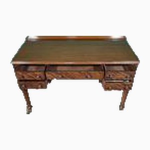 Antique Kneehole Desk from Holland and Son
