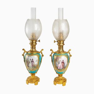 Napoleon III Öllampen, 2er Set