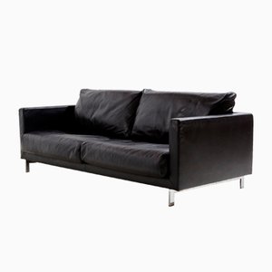 Italian 2-Seater Leather Sofa by Arflex, 2000s