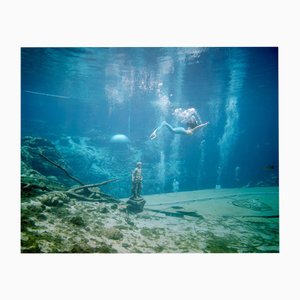Lámina fotográfica Rachel Louise Brown, la sirena, Weeki Wachi Springs, 2017