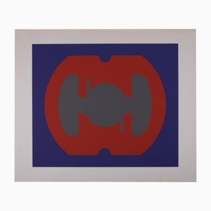 Ado Sato, Abstract Composition, 1970, Silkscreen