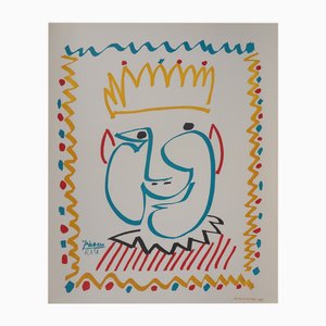 Pablo Picasso, The King, 1951, Lithograph