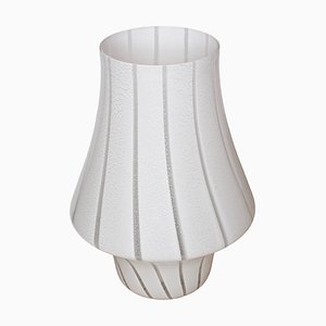 Pilzförmige italienische Mid-Century Tischlampe aus Muranoglas, 1970er