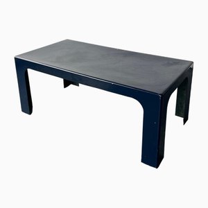 Table Basse en Plastique Bleu