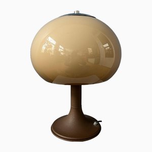 Lámpara de mesa hongo era espacial Mid-Century de Herda, años 70