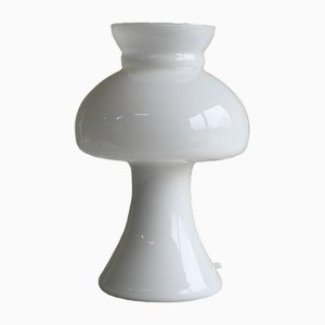 White Mushroom Lamp from Holmegaard