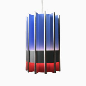 Ceiling Light attributed to Bent Karlby for Lyfa, Denmark, 1970s