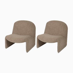 Alky Lounge Chairs by Giancarlo Piretti for Artifort, Italy, 1970s, Set of 2