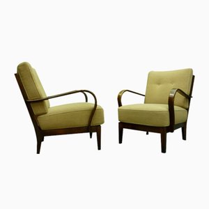 Art Deco Club Chairs from Walter Knoll / Wilhelm Knoll, 1950s, Set of 2