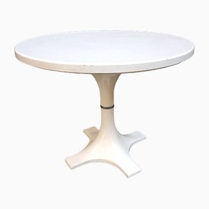 White Model 4993 Dining Table by Ignazio Gardella and Anna Castelli Ferrieri for Kartell, 1970s