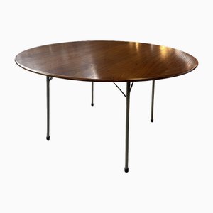 Tavolo da pranzo nr. 3600 in teak di Arne Jacobsen per Fritz Hansen, anni '50
