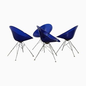Eros Stühle von Philippe Starck für Kartell, 1990er, 4er Set