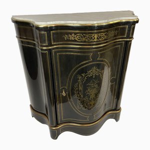 Meuble d’appui Napoléon 3 en Bois Noirci