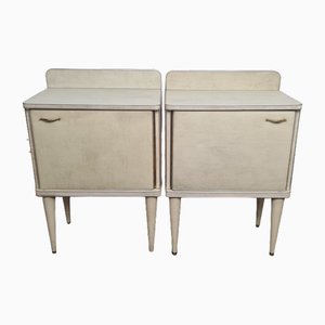 Bedside Tables attributed to Umberto Mascagni, 1950s, Set of 2