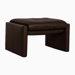 Stool in Leather Brown from Erpo