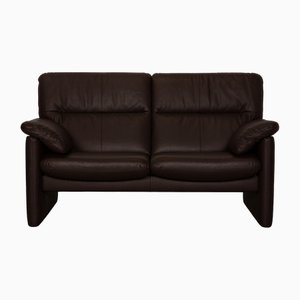 Brown Leather Two-Seater Sofa from Erpo