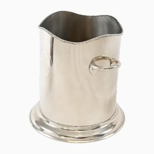 Silver Plate Champagne Bucket by Louis Roederer