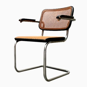 Mid-Century Bauhaus German S64 Cantilever Chair by Marcel Breuer & Mart Stam for Thonet, 1950s