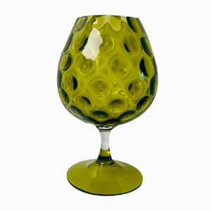 Vase aus Muranoglas im Stil von Ercole Barovier für Barovier & Toso, 1950er