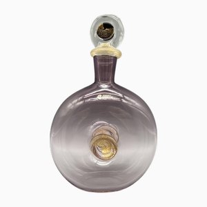 Botella Decanter italiana de cristal de Murano de Roberto Boscolo para Cenedese & Albarelli, 1990