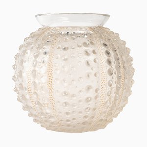 Oursin Model Ball Vase by René Lalique, 1935