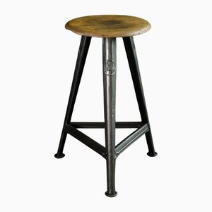 Industrial Stool by Robert Wagner for Rowac, ​​1920s