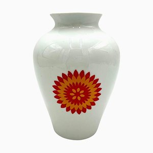 Vintage Porcelain Vase from Chodzież, Poland, 1960s