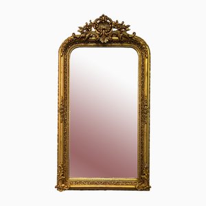 Specchio barocco con cornice in legno