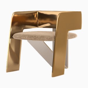Futura Gold Edition Stuhl von Alter Ego Studio für October Gallery
