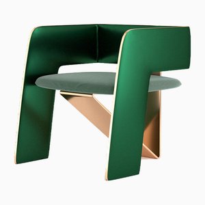 Futura Green Edition Chair by Alter Ego Studio for October Gallery