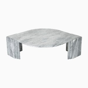 Gray Marble Coffee Table from Roche Bobois, 1970s