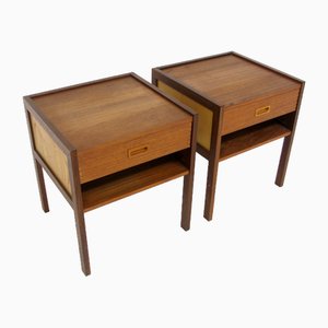 Swedish System Nightstands by Gillis Lundgren for Ikea, 1960, Set of 2