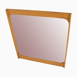 Scandinavian Oak Mirror, 1960