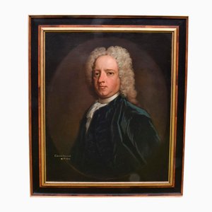 Sir Joshua Reynolds, Charles Tancred of Arden, 1700s, Oil on Canvas, Framed
