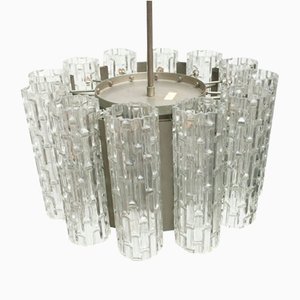 Lustre Space Age Mid-Century de Doria Leuchten, Allemagne, 1960s