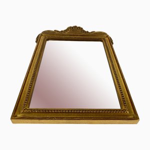 Vintage Belgian Wooden Mirror