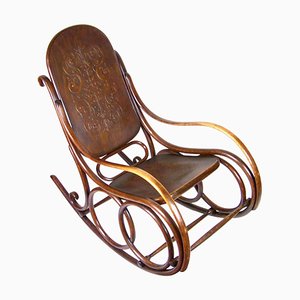 Rocking Chair Nr.4 attribué à Michael Thonet pour Thonet, 1880s