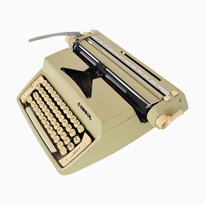 Mid-Century Schreibmaschine von Consul, 1970er