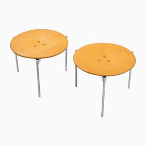 Stools by Uno & Östen Kristiansson for Luxus, 1960s, Set of 2