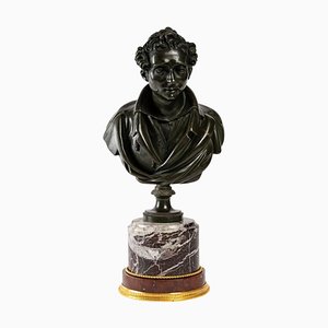 Bronze & Marble Bust from the 19th Century