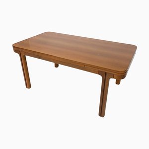 Mesa de comedor extensible Mid-Century moderna atribuida a Llmari Tapiovaara, Finlandia, años 50