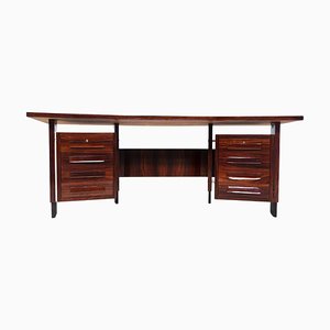 Bureau Mid-Century Moderne en Bois, Italie, 1960s