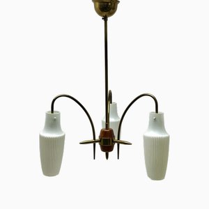 Lámpara colgante Diablo italiana vintage al estilo de Stilnovo, 1960