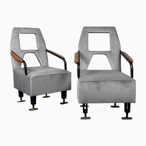 Set of Armchairs from B.B.P.R., 1950s